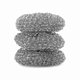 thumbnail image 1 of 3-Pack Multicolor Stainless Steel Sponges for Metal Pot Cleaning, 6cm Size, 1 of 4