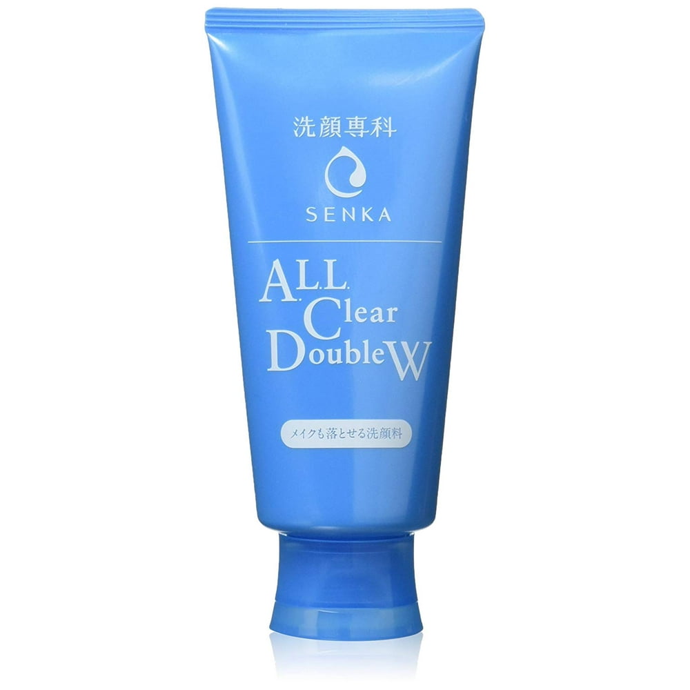 SenKa Shiseido Senka All Clear Double W Makeup Remover Face Wash 120g