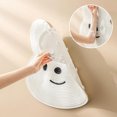 WANGJIAOID Mosey Bunny Shape Foot Scrubber Mat Soft Silicone