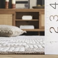 thumbnail image 5 of SAFAVIEH Montauk Taryn Checkered Cotton Area Rug, Brown/Ivory, 8' x 10', 5 of 11