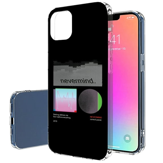 TalkingCase Slim Case for Apple iPhone 13 Pro, Slim Thin Gel Tpu Cover, Glitch Control Print, Light Weight, Flexible, Soft, Anti-Scratch, Printed in USA