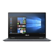 ASUS VivoBook Flip TP412 14 FHD Touch 2-in-1, Intel Core i3-8145U, Intel UHD Graphics 620, 4GB RAM, 128GB SSD, Windows 10 in S Mode, Star Grey, TP412FA-OS31T