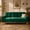 Green, variant on Lofka 70" Sofa and Couch with Side Storage Pocket and 4.7" Thick Cushions for Living Room, Black Modern Home Furniture