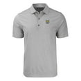 thumbnail image 2 of Men's Cutter & Buck  Heather Gray Quinnipiac Bobcats Big & Tall Forge Eco Heather Stripe Stretch Recycled Polo, 2 of 3