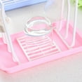 thumbnail image 3 of OULII Bottle Drainer Drying Rack Pink PP 1Pack, 3 of 8