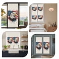 thumbnail image 7 of Independence Day Window Privacy Film, Patriotic Eagle U.S Flag Vintage Static Cling UV Sun Blocking Heat Control Window Tint Day and Night, Non-Adhesive One Way Windows Privacy Cover 35.4''x78.7'', 7 of 7