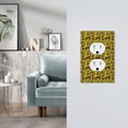 thumbnail image 5 of KLL Countryside Pumpkin Tractor Pattern Electrical Outlet Covers, 3" x 5" 1 Pack Electric Receptacle Plug Covers for Decorator Receptacle Outlet & Switch-Style S, 5 of 6