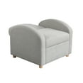 thumbnail image 5 of Serta Thornton Modern Convertible Chair with Twin Size Sleeper, Light Gray Chenille Fabric, 5 of 15