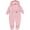 Light Pink, variant on Baby Dove Girls 0-9 Months Bear Plush Pram Bodysuit (Light Pink 3-6 Months)
