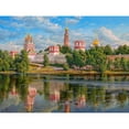 thumbnail image 3 of Basov, Sergej 14x12 Black Modern Framed Museum Art Print Titled - Novodevichy monastery, 3 of 5