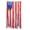 red-30 Home Decor, variant on JJV 4th of July Decorations 27 x 50 In Rustic Rag Ribbon Flag Banner, Vintage Memorial Day Rag USA Flag Banner, Star Striped Patriotic Flag, Independence Day Decor for Home Mantel Party, No Pole