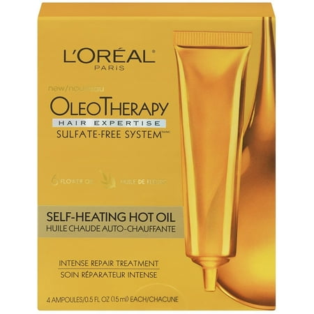 L'Oreal Paris Hair Expertise OleoTherapy Self-Heating Hot Oil Intense Repair Treatment 1