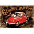 thumbnail image 2 of Sola, Bresso 14x11 White Modern Wood Framed Museum Art Print Titled - Car Genuine Motor Black, 2 of 4