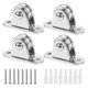 thumbnail image 1 of 1 Inch Mini Duplex Pulley Roller Frictionless Silent Wheel - 1 Set Edition 0724, 1 of 5