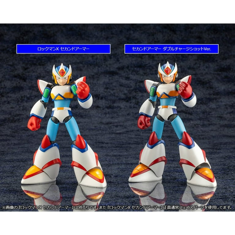 Mega Man X2 Second Armor Double Charge Shot 1:12 Model Kit