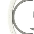 thumbnail image 4 of Hunter - Gablecrest 4-light Painted Concrete, Medium Size Pendant Light, Dimmable, Transitional Style, Sphere Shaped, for Bedrooms, Dining, Living Rooms - 19094, 4 of 10