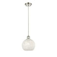 thumbnail image 3 of Innovations Lighting - White Mouchette - 1 Light Cord Hung Mini Pendant In, 3 of 7
