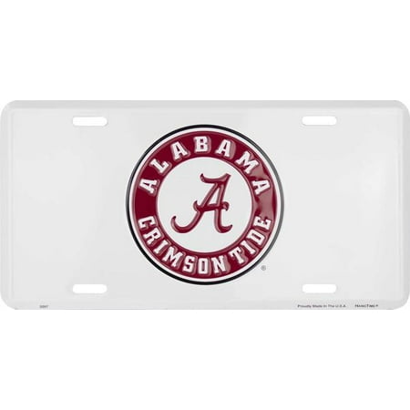 Alabama (Univ. Of Alabama) embossed metal auto tag