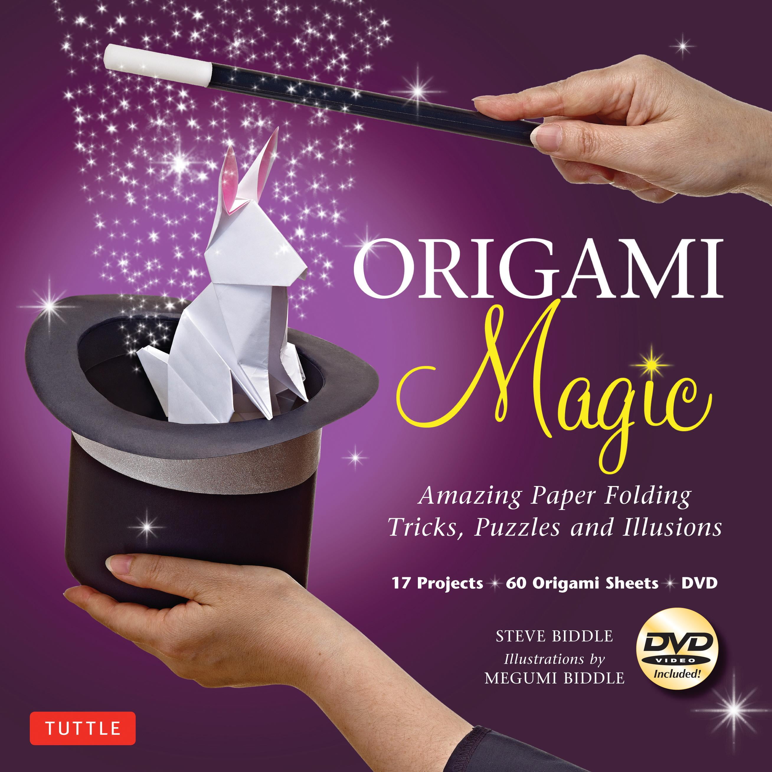 Origami Magic Kit Amazing Paper Folding Tricks, Puzzles and Illusions