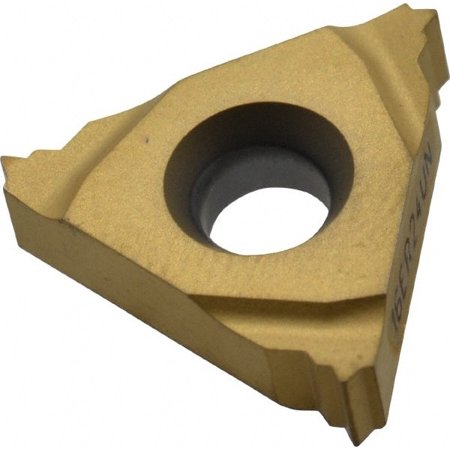 

Seco 16ER External Right Hand 24 UN Laydown Threading Insert Grade CP300 TiAlN/TiN Coated Carbide