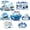 Alaska-7 Pcs, variant on UCEI 9 Pack Funny Cruise Door Magnets Soft Magnetic Cabin Decor