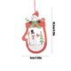 thumbnail image 3 of Xihbxyly Ofertas Flash de Hoy Ofertas Prime Árbol de Navidad de Madera para Colgar, Decoración Navideña, Escena Decorativa, Decoración para Árbol de Navidad, Varias Formas Disponibles, 2 Piezas, 3 of 6