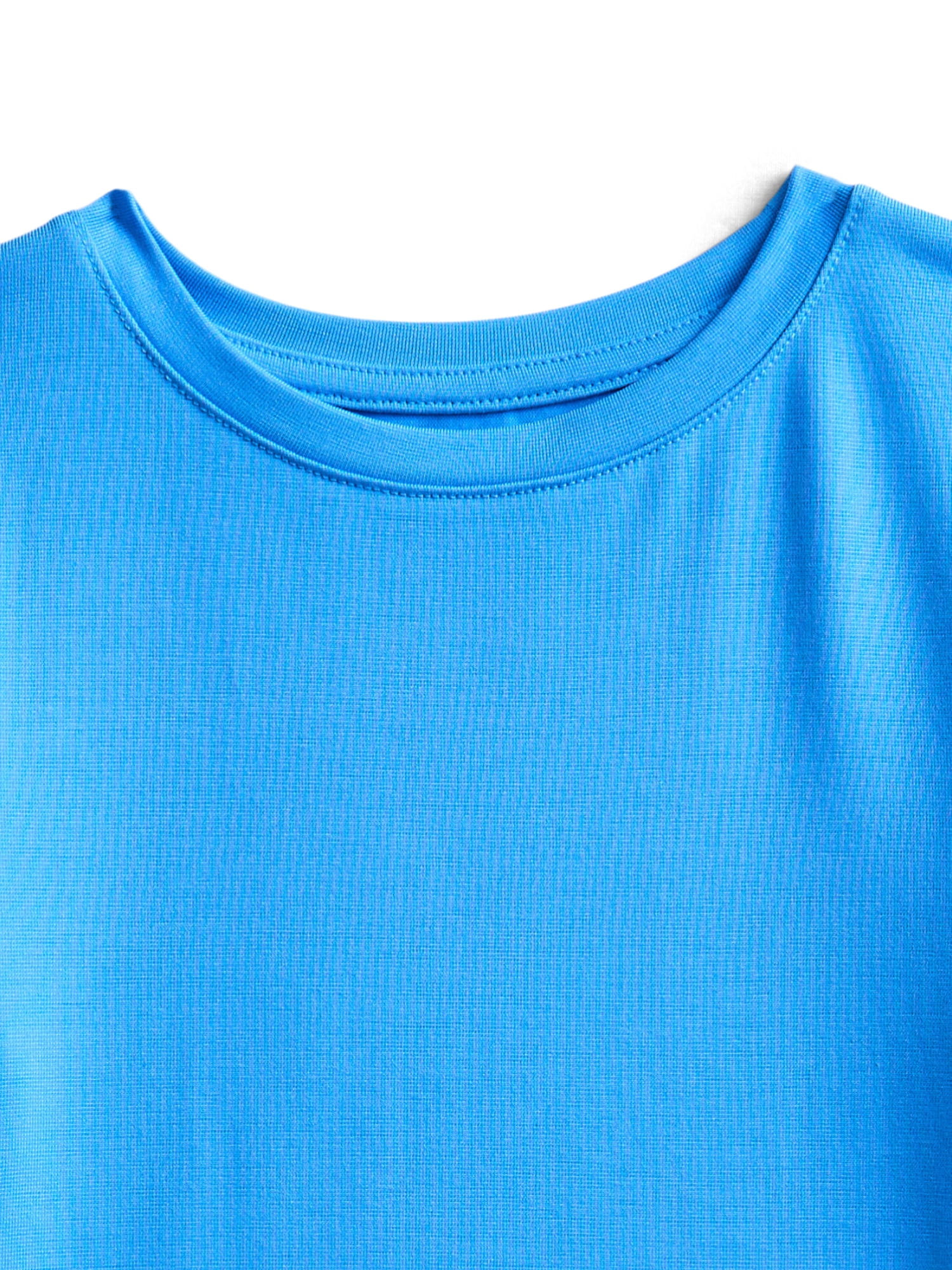 Athletic Works Girls Active Tee with Short Sleeves, Sizes 4-18 & Plus