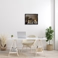 thumbnail image 2 of Stupell Industries Still Life with Herring Wine and Bread Pieter Claesz Painting Painting Jet Black Floating Framed Canvas Print Wall Art, Design by one1000paintings, 2 of 5