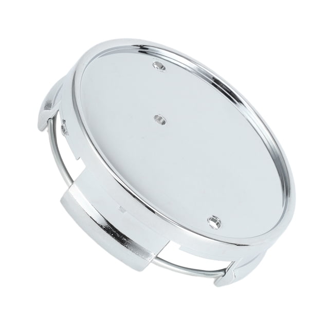 Tapas de centro de rueda de ofertas únicas, tapas de cubo, tapas de centro de llanta, OD: 62mm/2.44" tono plateado, 1 pieza universal para Honda y BMW