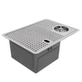 thumbnail image 3 of Bar Cup Cleaner, Durable Cup Washer 304 Stainless Steel  For Home For Coffee Shop For Bar For Milk Tea Shop 8P-11 Avec Robinet, 3 of 8