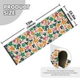 thumbnail image 5 of Yayeee Runner Rug for Bedroom 2'x6' Machine Washable Hallway Non Slip Mat, Floral Blooms, 5 of 8