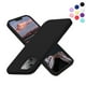 thumbnail image 1 of Entronix Funda de Silicona para iPhone 13 Mini, Suave Al Tacto, Antiarañazos y Antigolpes, Color Negro, 1 of 8