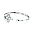thumbnail image 2 of Bling Jewelry AYLLU Inspirational Symbol Love Luck Unity Bangle .925 Sterling Silver, 2 of 8