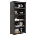 thumbnail image 2 of 5 Tier Bookcase, Farmhouse Book Shelf with Storage Open Display Bookshelves, 67.4" Tall Book Case Wooden 5 Shelf Bookcase Home Decor Furniture for Home Office, Living Room, Bed Room - Grey, 2 of 9