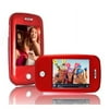 XOVision 8GB MP3/Video Player with LCD Display, Voice Recorder & Touchscreen, Red, EM608VID