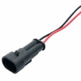 thumbnail image 3 of 10Pcs Amp/Tyco 2Pin 12V Waterproof Electrical Wire Connector Plug Cable Kit, 3 of 8