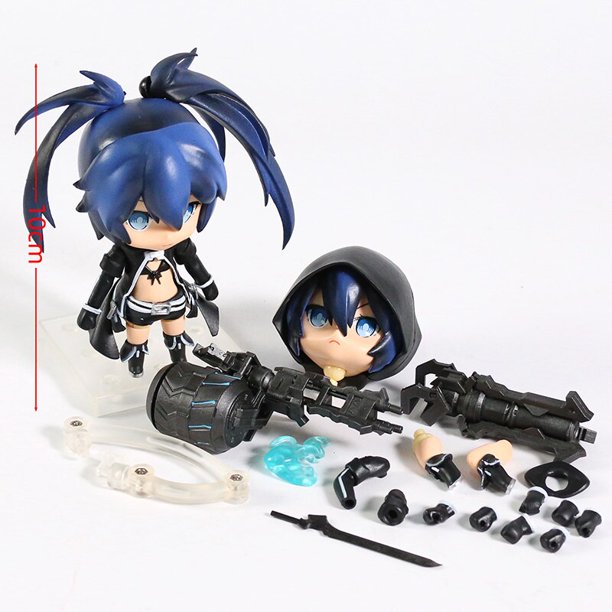 Black Rock Shooter 106 246 Dead Master 128 Black Gold Saw 145 Change Face Articulaciones móviles Juguete de modelos coleccionables Gao Jinjia LED
