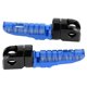 thumbnail image 2 of Pair of Front Foot Pegs Aluminum Alloy Pedals Fit for Kawasaki Ninja Z125 PRO Z250/SL Z400 Z900Blue, 2 of 5