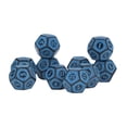 thumbnail image 1 of Game Polyhedral Dice, Acrylic Exquisite Funny Polyhedral Dice 10pcs  For Children For Holiday Party ANGGREK 12 lados, 1 of 8