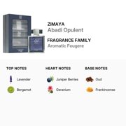 Zimaya Men's Abadi Opulent EDP Spray 3.4 oz Fragrances 6290171075097