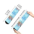 thumbnail image 5 of Bingfone Sea And Fish Design Patterned Men'S Women'S Casual Cotton Socks, 5 of 9