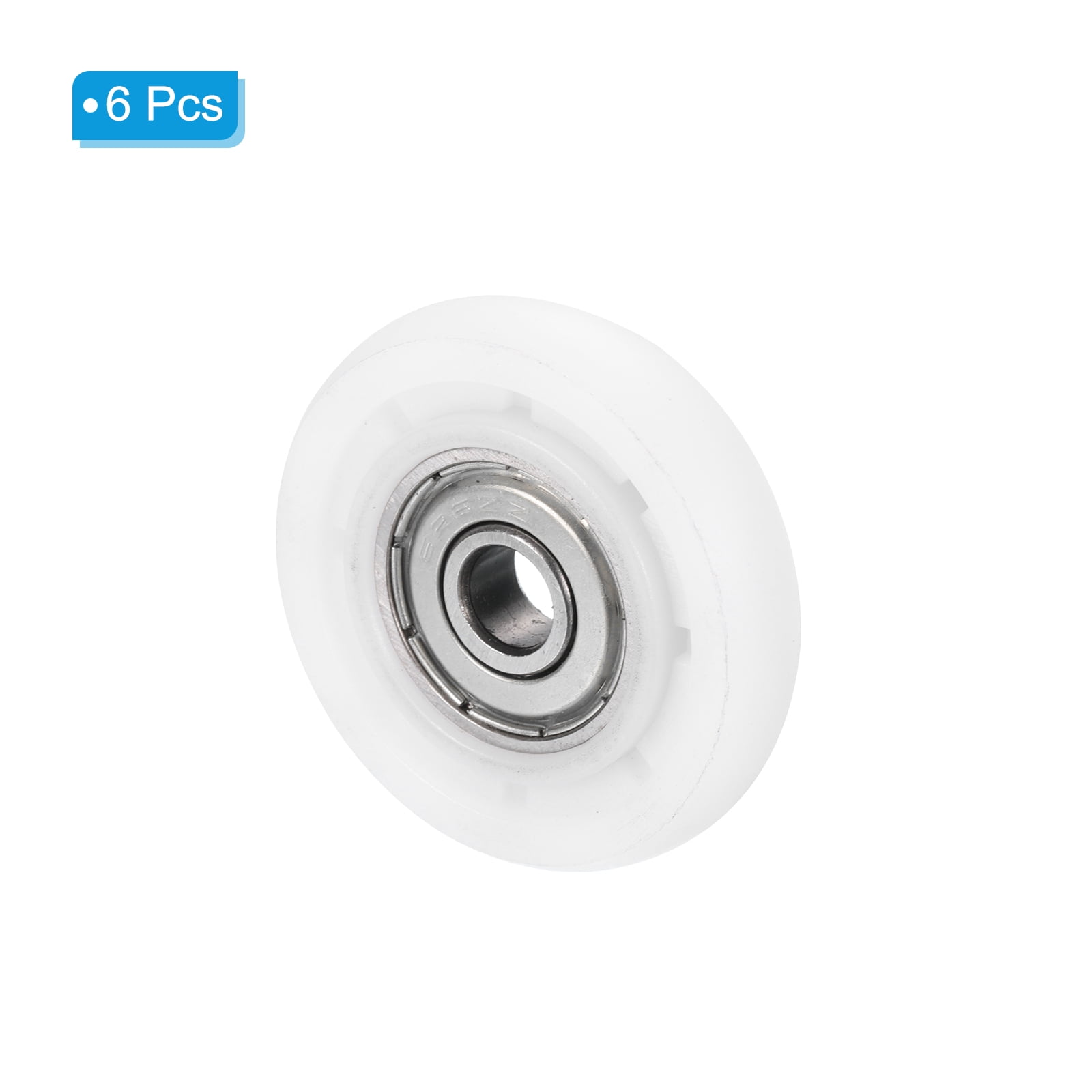Uxcell Nylon Pulley Wheel 8x36x10mm 608zz Bearing Sliding