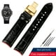 thumbnail image 3 of Correa de reloj de piel de vaca con extremo curvo universal de 20, 21 y 22 mm para Rossini, Tissot, Citizen, Seiko, Jaeger-LeCoultre, correa de reloj para hombre con boca de arco, 3 of 5