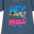 thumbnail image 3 of Hey Arnold! - Arnold Spray Paint 96 - Toddler And Youth Girls Fleece Dress, 3 of 5