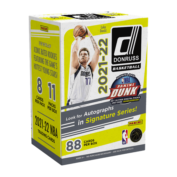21-22 Panini Donruss Basketball Value Box