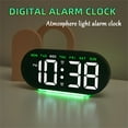 thumbnail image 4 of Elegant LED Alarm Clock with Soft Lighting and USB Charging Capability, 4 of 4