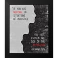 thumbnail image 2 of Proctor, Tenisha 20x24 Black Modern Framed Museum Art Print Titled - Injustice, 2 of 5