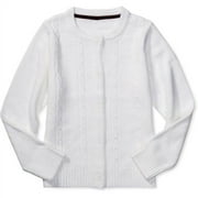 George - Girls' Cable Crew Cardigan