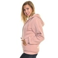 thumbnail image 2 of Angelina Women's Sherpa-Lined Hoodie Jacket (1-Pack), 2 of 3
