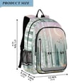 thumbnail image 2 of FORMRS Unisex School Backpack 17" Student Travel Bag with Laptop Compartment, Green Deer, 2 of 7